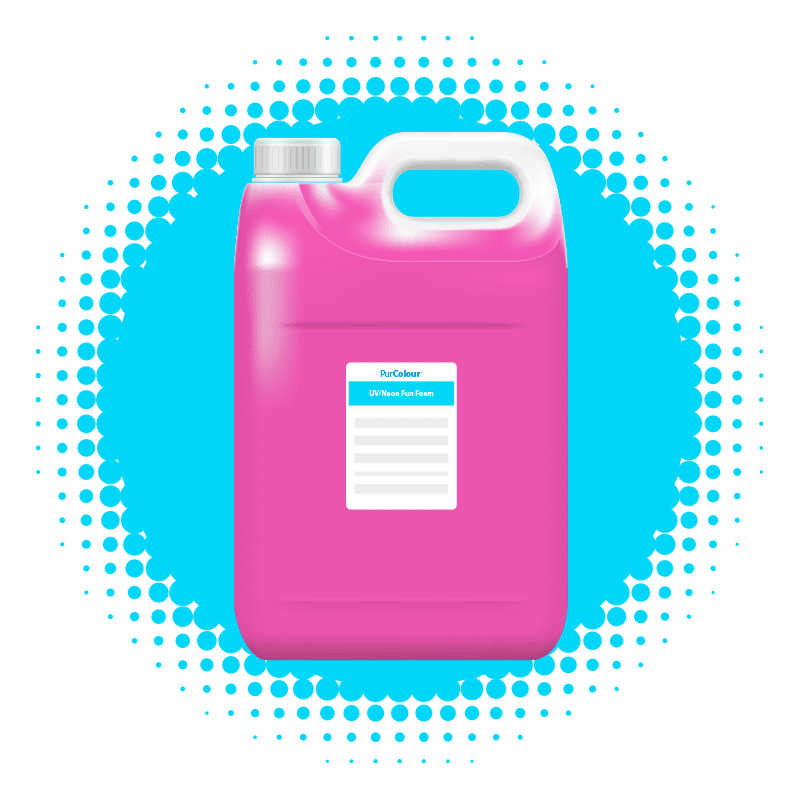 PurColour UV neon liquid foam colorant