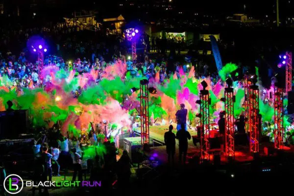 PurColour AfterDark glow in the dark individual bags colors toss