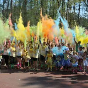 PurColour color powder at Fort Stewart