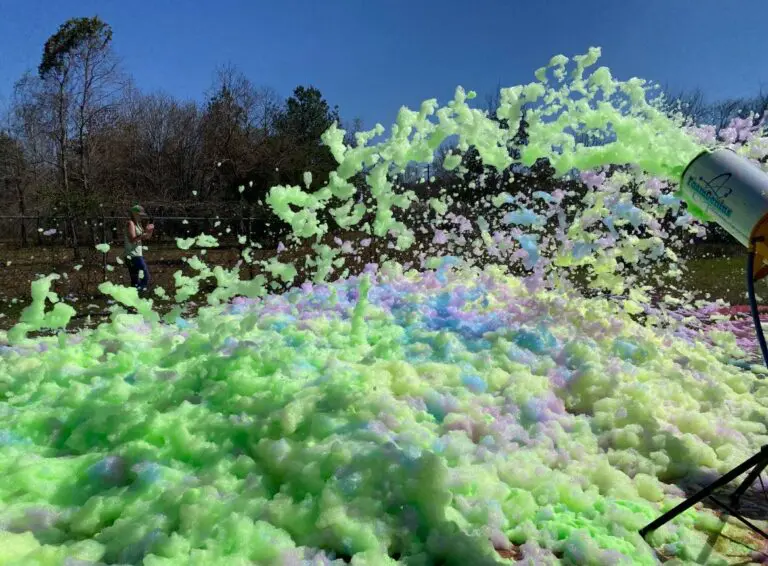 Green Liquid Color Foam