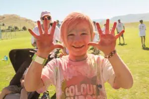 Color powder fun!