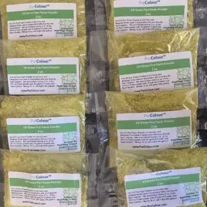UV Green Fun Foam Powder