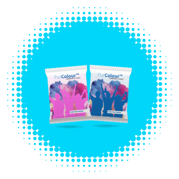 PurColour gender reveal color powder packets
