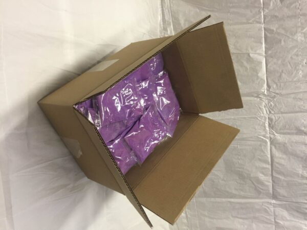 PurColour Color Powder Standard Purple Bags - 100 Bags/Box