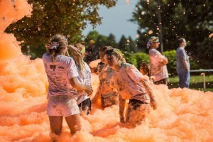 Color the Quads 2016 Orange foam