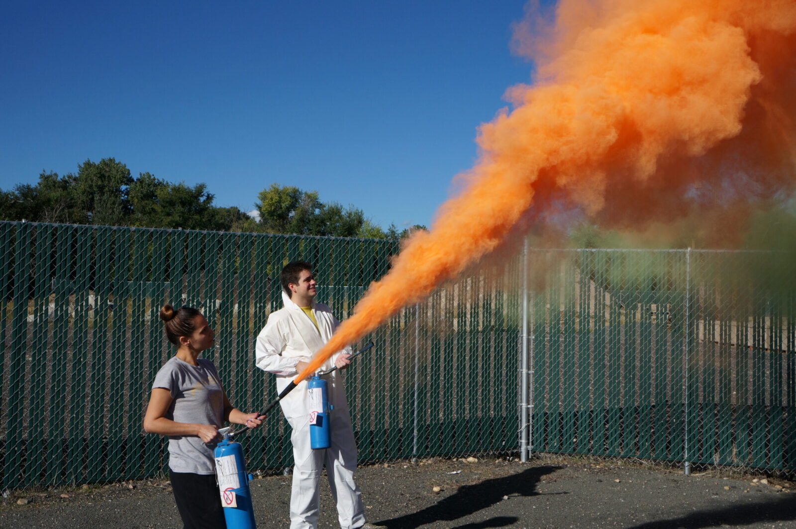 Color Powder Extinguishers